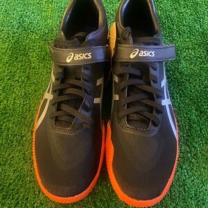 ASICS Unisex HIGH Jump PRO 3 Track & Field Shoe, Black/Pure Silver - Size: US 10